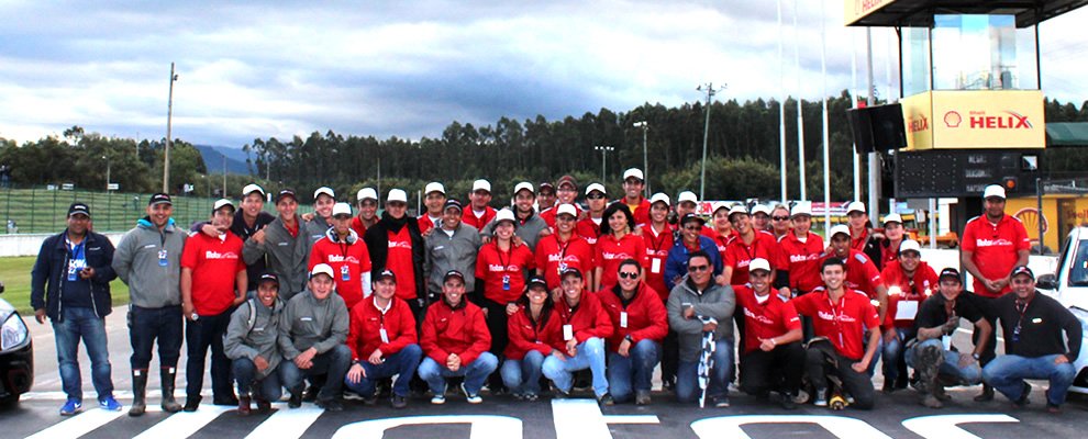 Equipo Autopress en el autódromo